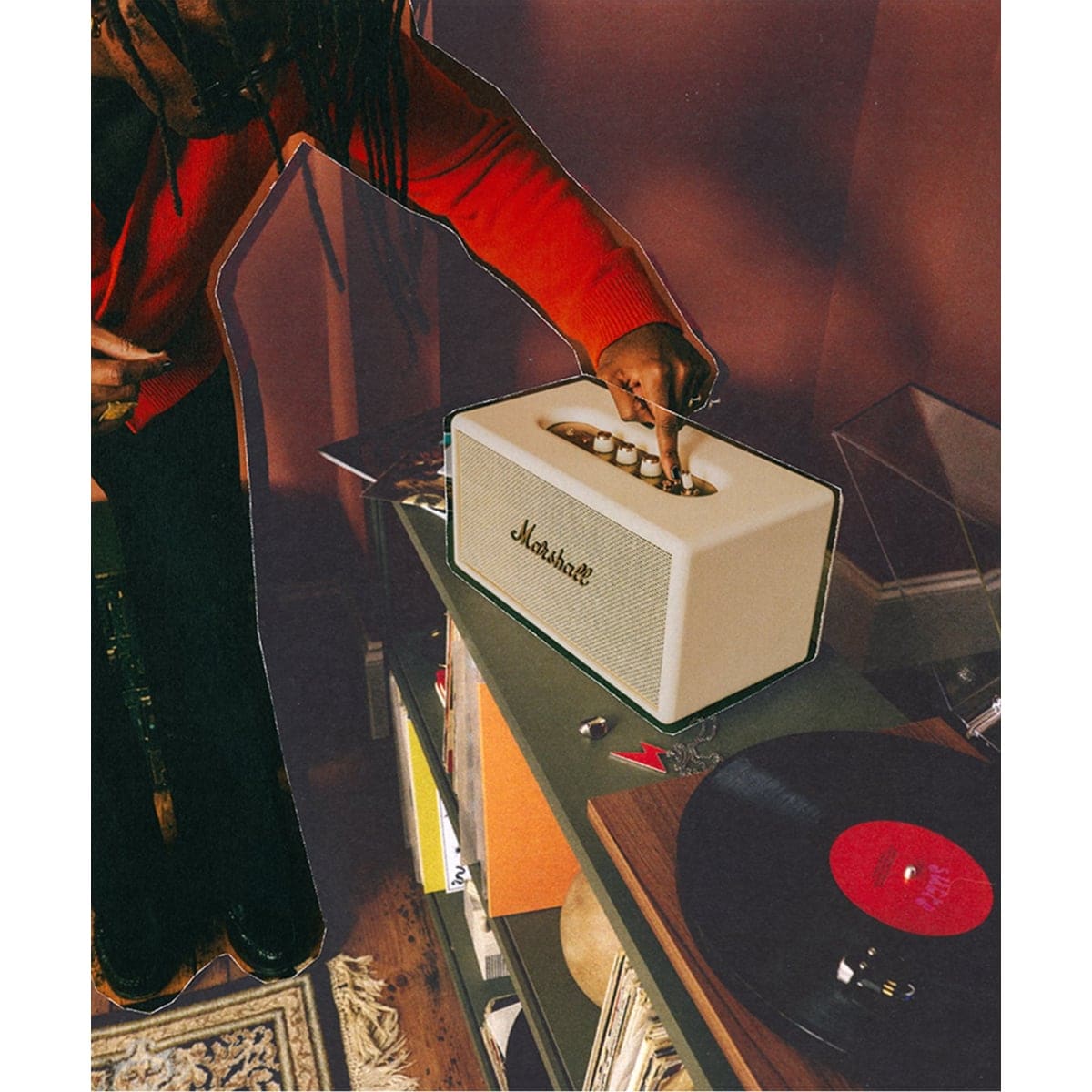 [�}���C]���s�\��t�yMarshall/�}�[�V�����zStanmore IV Cream �X�s�[�J�[/�W���[�i���X�^���_�[�h�t�@�j�`���[�iJOURNAL STANDARD FURNITURE�j �i�`������