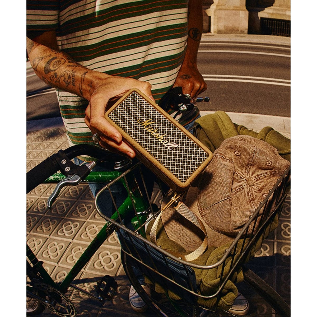 [�}���C]���yMarshall/�}�[�V�����zEMBERTON3 BROWN �X�s�[�J�[/�W���[�i���X�^���_�[�h�t�@�j�`���[�iJOURNAL STANDARD FURNITURE�j �u���E��