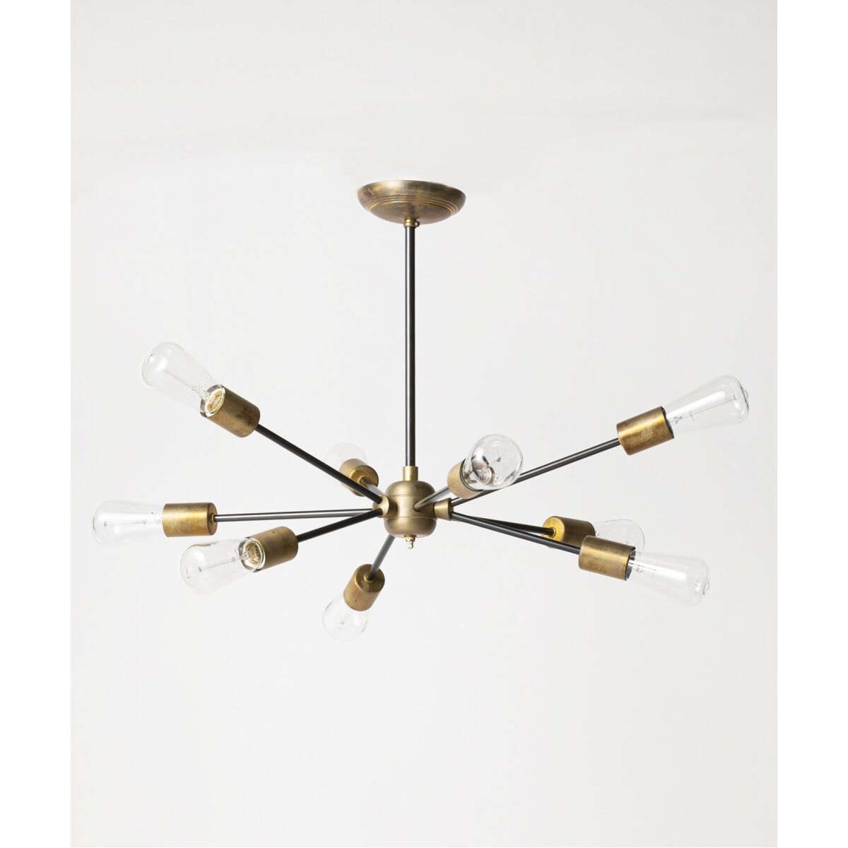 SOLID BRASS LAMP 9ARM 3way BLACK ソリッドブラス | アクメ