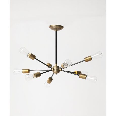 SOLID BRASS LAMP 9ARM 3way BLACK ソリッドブラス | アクメ 