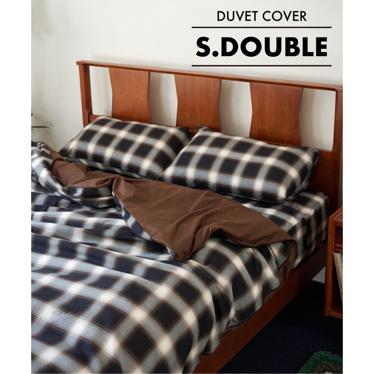 [}C]OMBRE CHECK DUVET COVER S.D |zcJo[ Z~_u/ANt@j`[iACME Furniturej uE