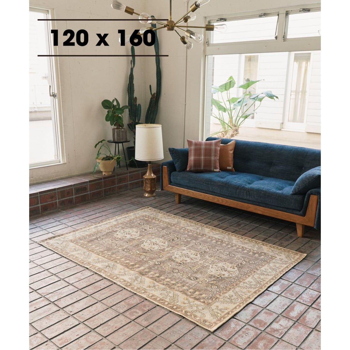 [�}���C]OLDDALE RUG 120X160 �I�[���h�f�[�� ���O/�A�N���t�@�j�`���[�iACME Furniture�j �u���E��