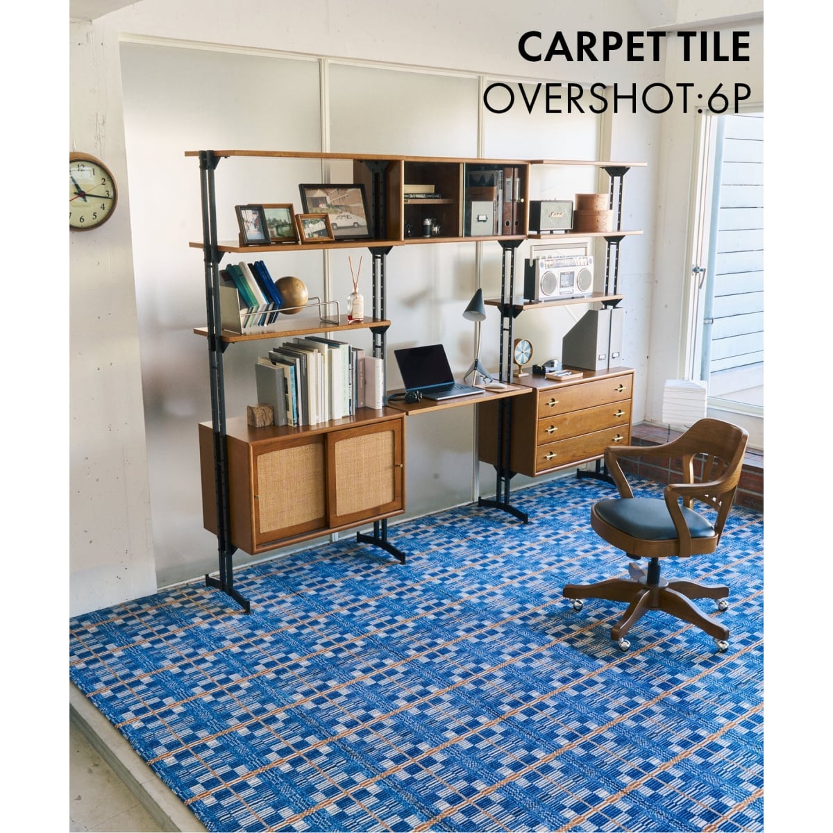 アクメファニチャー(ACME Furniture) ラグ・マット (青色・ネイビー