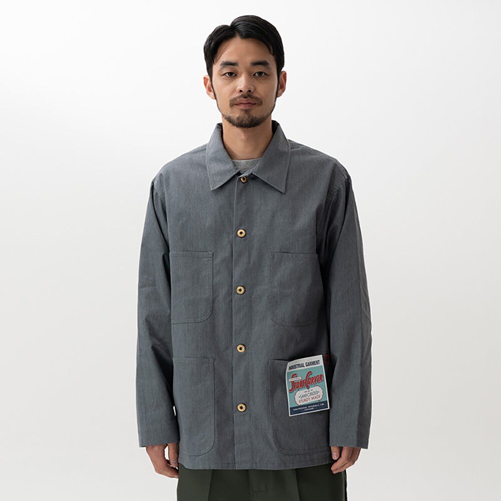 ジャケット・アウター Mercibeaucoup Jacquard Cotton Cover all カバーオール（COVERALL）/ジャケット | ユニバーサル