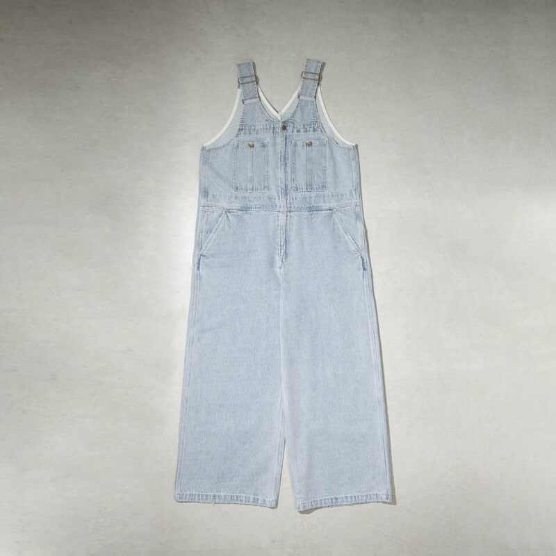 DENIM OVERALL/デニムオーバーオール/オーバーオール
