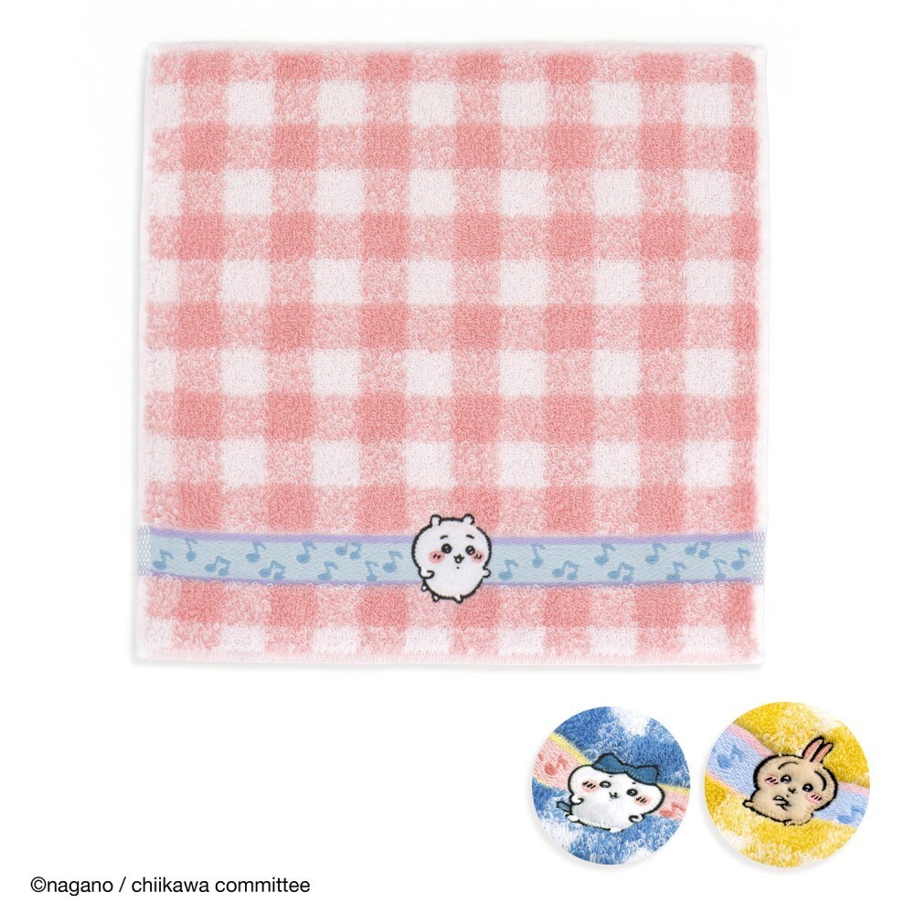 フェイラーちいかわハチワレタオルハンカチ フェイラーちいかわ