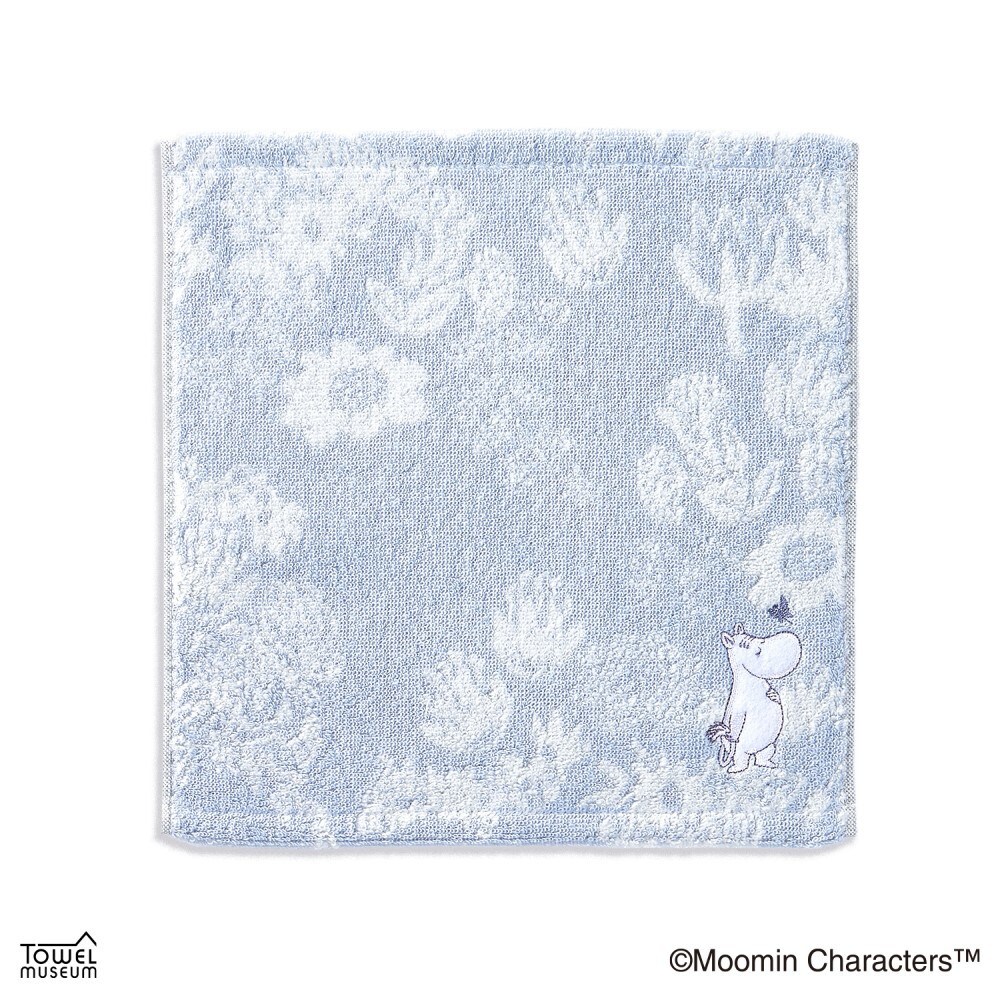 ムーミン ブルーガーランド タオルハンカチ | ムーミン(MOOMIN
