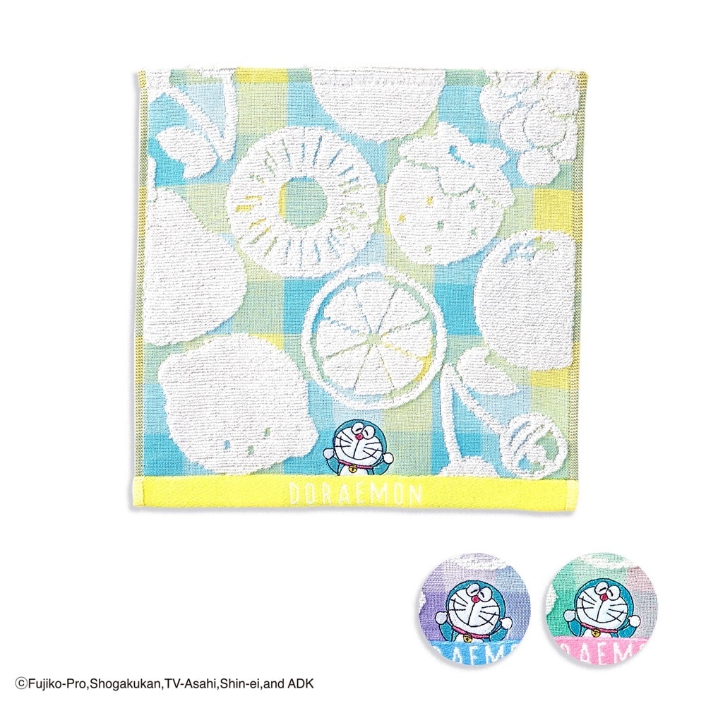 ドラえもん フルーツ タオルハンカチ | ドラえもん(DORAEMON) | マルイ