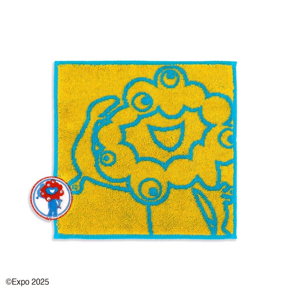 ミャクミャク ミャクミャクアップ タオルハンカチ | 2025大阪・関西