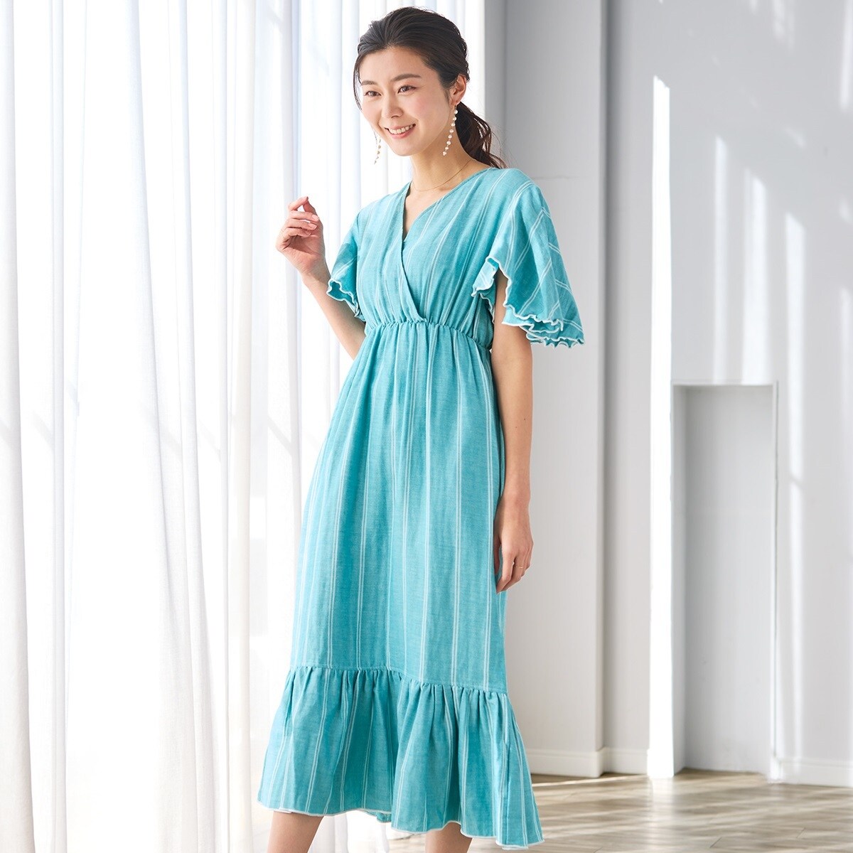 リリーカシュクールワンピース | ココチビューティー(cococi beauty