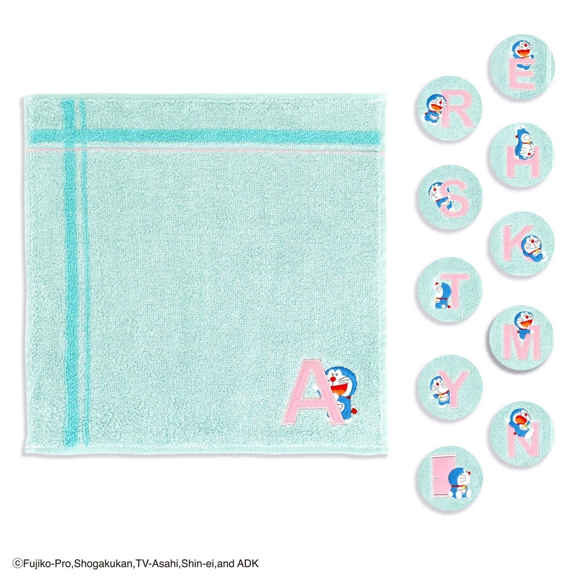 ドラえもん ドラえもんイニシャル タオルハンカチ | ドラえもん