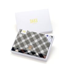 ダックス(DAKS)のDAKS ブラックハウスチェックベア バスタオル1枚入り