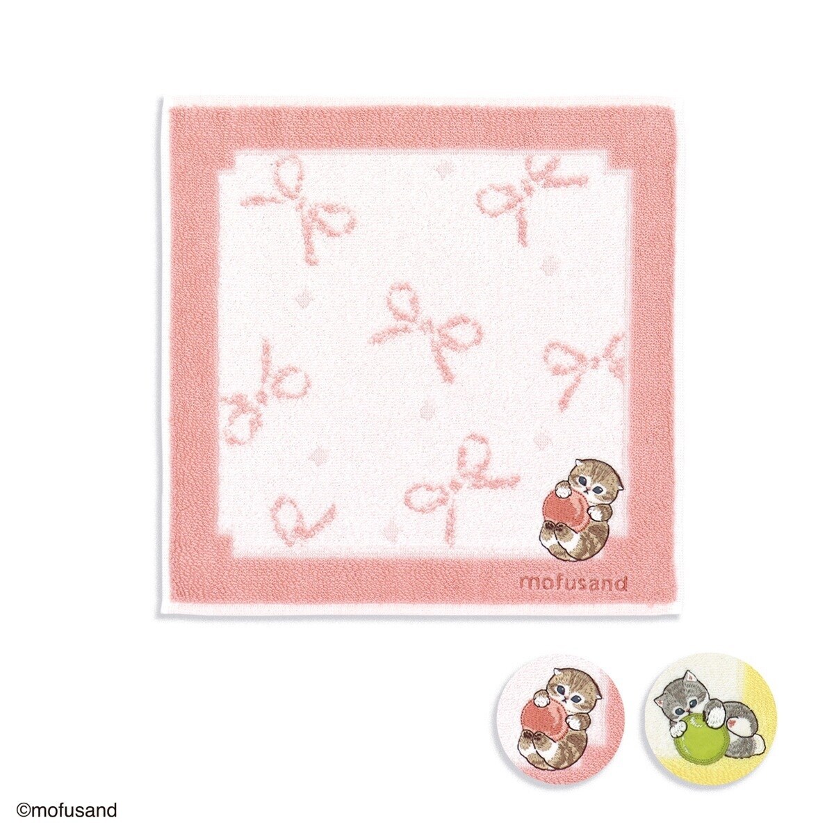 mofusand フルーツにゃん タオルハンカチ | タオル美術館(Towelmuseum