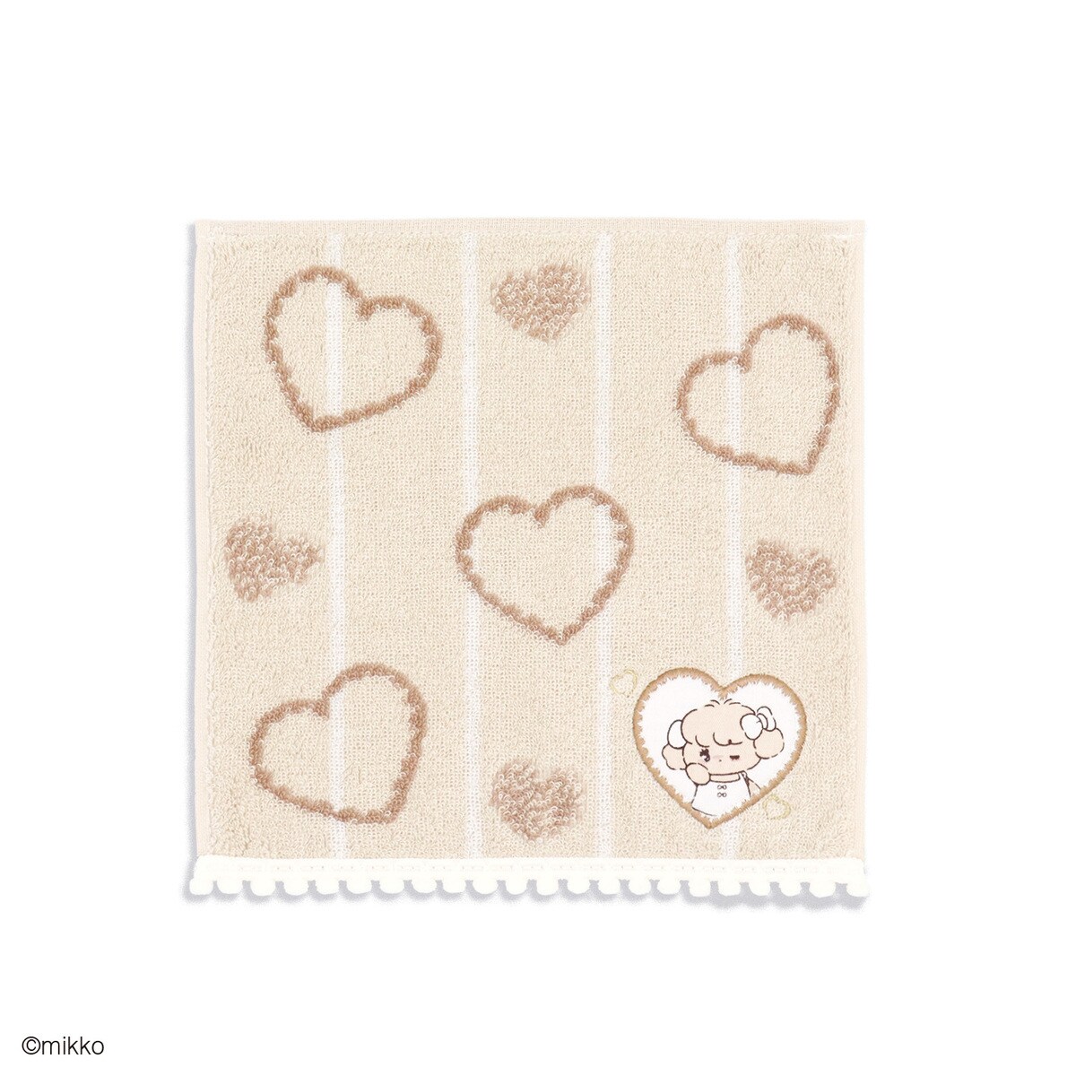 Lil ala mode ぽんぽん タオルハンカチ | タオル美術館(Towelmuseum