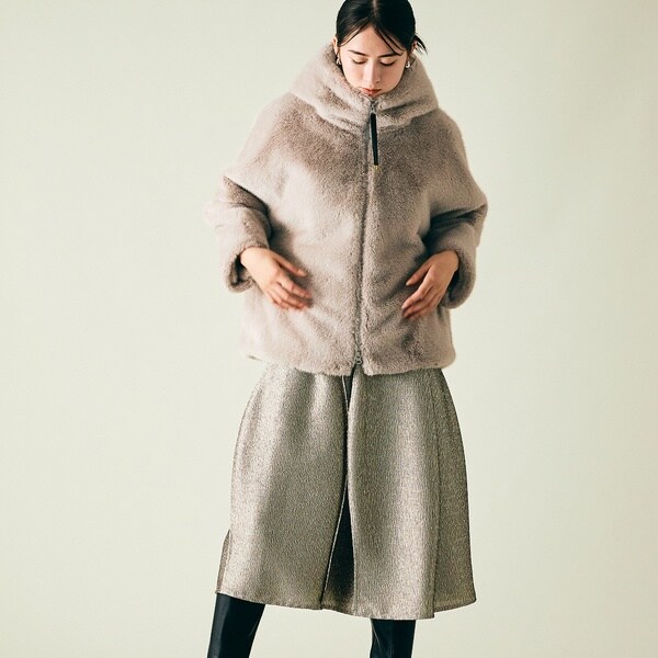 ビッグファージャケット | オーディア ミューズ(Audie a Muses