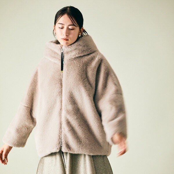 ビッグファージャケット | オーディア ミューズ(Audie a Muses