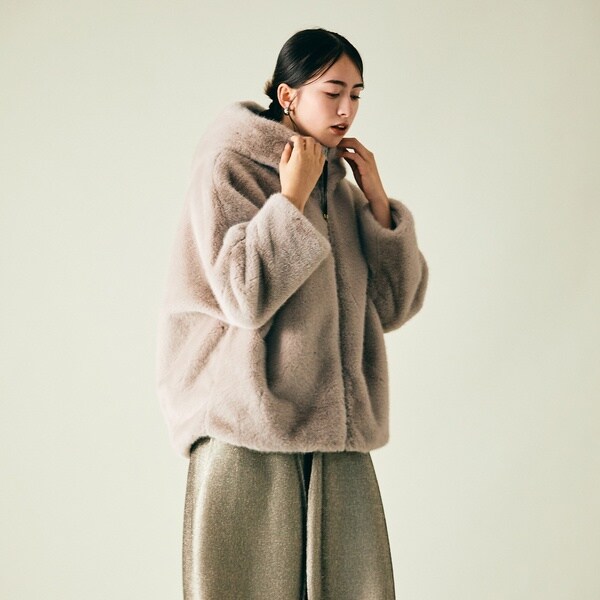 ビッグファージャケット | オーディア ミューズ(Audie a Muses