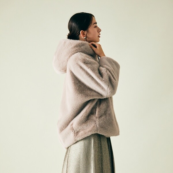 ビッグファージャケット | オーディア ミューズ(Audie a Muses