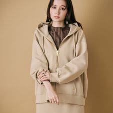 【セットアップ対応】肉厚ダンボールデザインパーカー