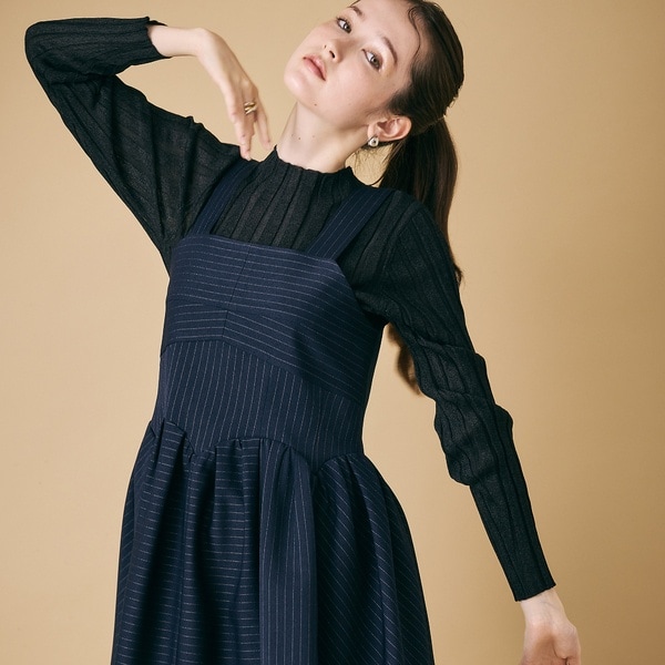 ブラカップ風ビスチェ/ ストライプ | オーディア ミューズ(Audie a