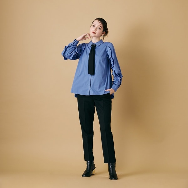 テーパードパンツ/ ストライプ／オーディア ミューズ（Audie a Muses