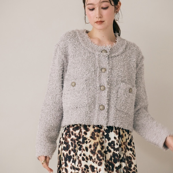 オーディア ミューズ（Audie a Muses）/ツィーディニットカーディガン ツィーディニットカーディガン | オーディア ミューズ(Audie a Muses