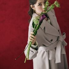 オーディア ミューズ(Audie a Muses)のラグジュアリーウールロングコート