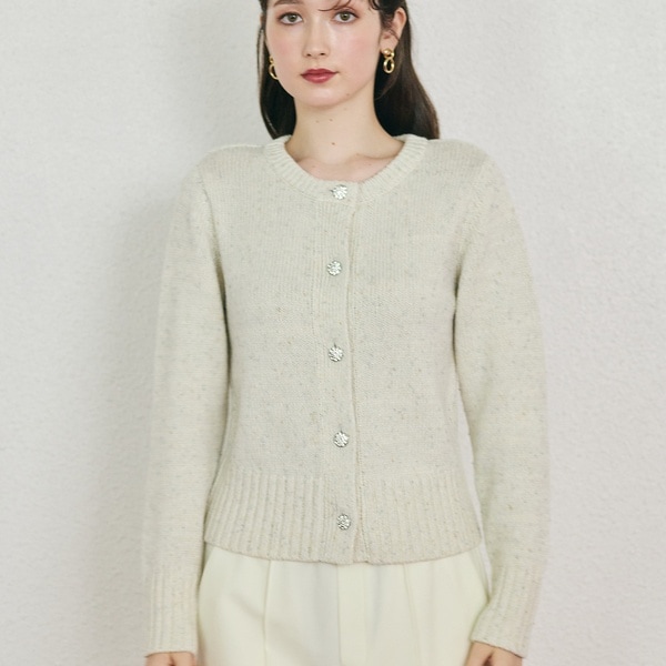 MIXラメニットカーディガン | オーディア ミューズ(Audie a Muses