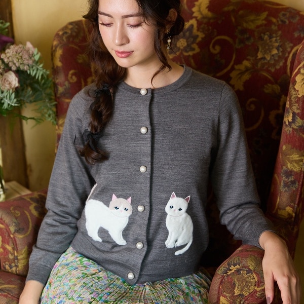 トイプードルニットカーディガン | ジョリープッペ(Jolly Poupee