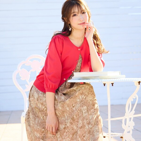 ☆ユキエモン☆チェリッシュワンピース3L可愛い♡ゆったりサイズ