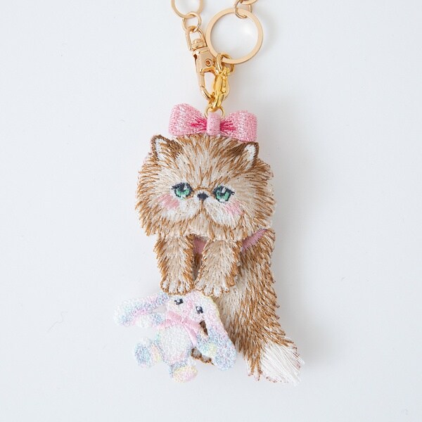 ☆プードルとハートが可愛いフリル猫ちゃんチャーム☆ ☆プードルとハートが可愛いフリル猫ちゃんチャーム☆ 【公式通販】