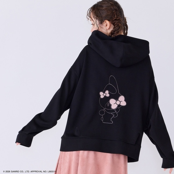 My Melody】 マイメロディ 刺繍パーカー | ジョリープッペ(Jolly My Melody】 マイメロディ 刺繍パーカー | ジョリープッペ(Jolly