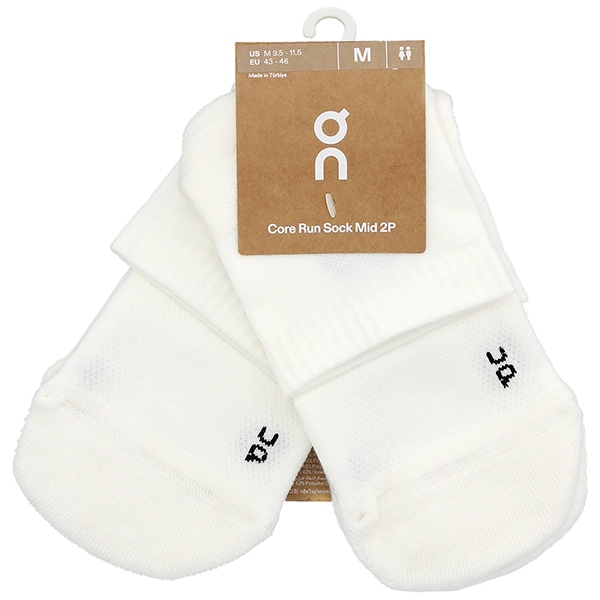 On/オン/Core Run Sock Mid 2P/コア ランソックス ミッド 2パック