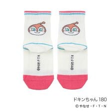 【アンパンマン】 靴下 ワンポイント アンパンマン ばいきんまん ドキンちゃん コキンちゃん
