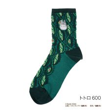 【スタジオジブリ】 靴下 となりのトトロ クルー丈 (327-16D0)