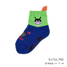 【アンパンマン】 靴下 ワンポイント アンパンマン号 SLマン もぐりん ショート丈