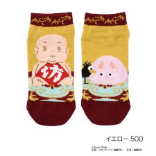 【スタジオジブリ】 靴下 千と千尋の神隠し 坊 ネズミ スニーカー丈 (328-16B6)