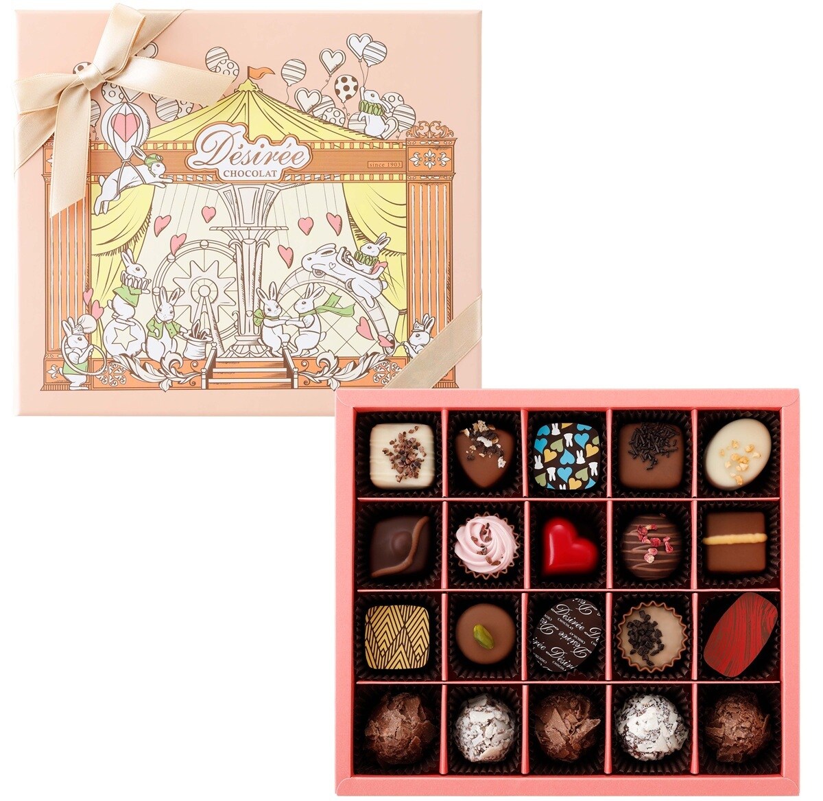 ショコラ＆トリュフ 20個入 | デジレー(desiree) | マルイウェブチャネル