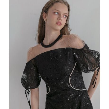 [^:LJES625309]XpR[hJ~`[̓ʊYIChX̓`[fReāAiȔBӂƂptX[uɂ̓{fBe[YA炵vXBtg̃J[ufUCAX^CAbvʂo܂BhXŜɎ{ꂽXpR[肰ȂPAɉ؂₩^dオɁBp[eB[fBi[ȂǁAʂȓ̃hXAbvɂ҂̈ꒅB炵ƙzƂ˔Al̂߂̃OWA[hXłBMODELF176CM@B/80@W/57@H/86@pTCY:S