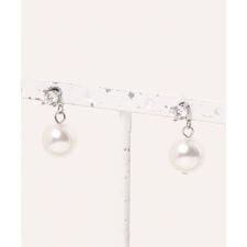 パールビジュードロップパールピアス