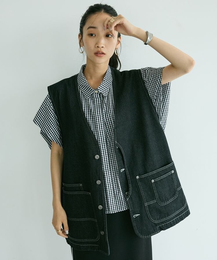 ユニセックス】デニムワークベスト | クラフトスタンダードブティック