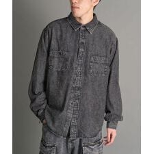 デニムワークシャツ