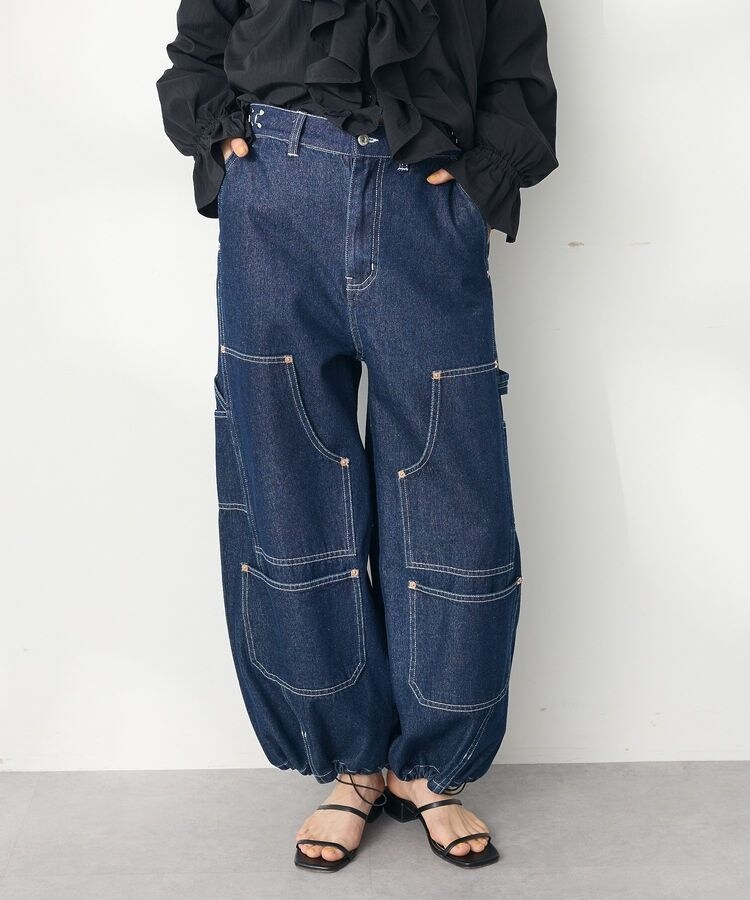 ユニセックス】ダブルニーデニムパンツ | クラフトスタンダード