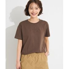 ロゴ刺繍TEE