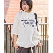 ヴィンテージ加工 スタープリントTシャツ【ユニセックス】