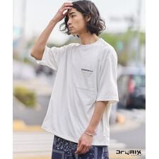 接触冷感／吸水速乾／UVカット DRY-MIX ポケット付きTシャツ