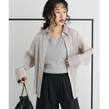 オーガンジーブラウス