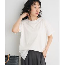 接触冷感／UVカット レースシアーTシャツ