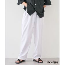 速乾／接触冷感／UVカット DRYMIXオックスフォードイージーパンツ