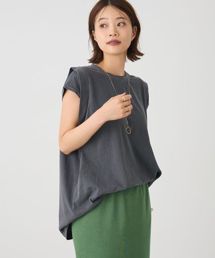 INDIA IS BEAUTIFUL COTTON LINEN BLOUSEコットンリネンブラウス
